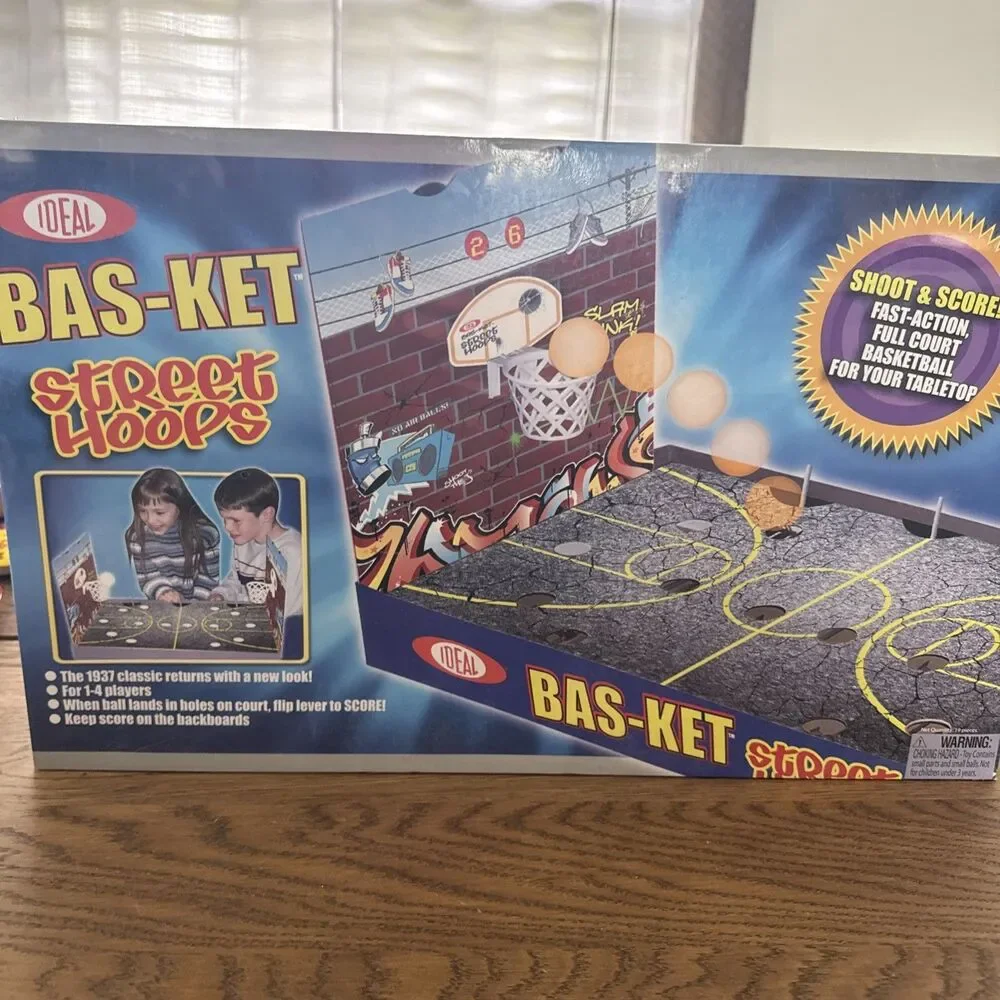 Bas-ket Street Hoops New Sealed